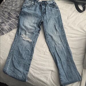Pistola Light Wash Distressed Denim Jeans